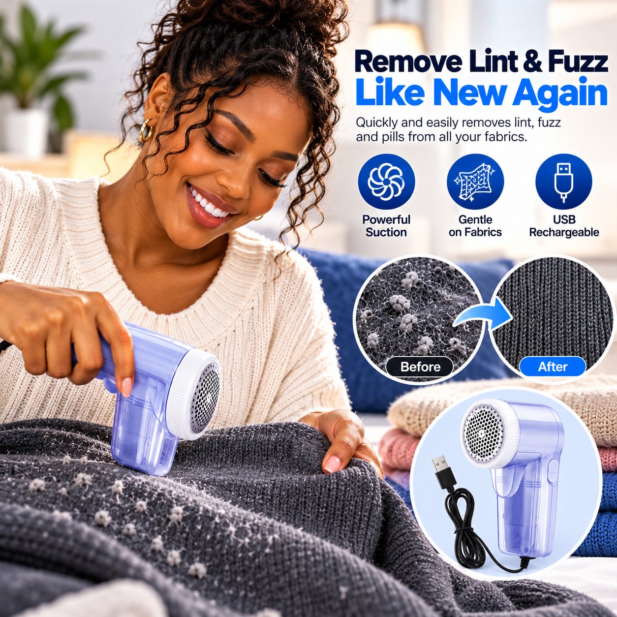 Portable Lint Remover 3