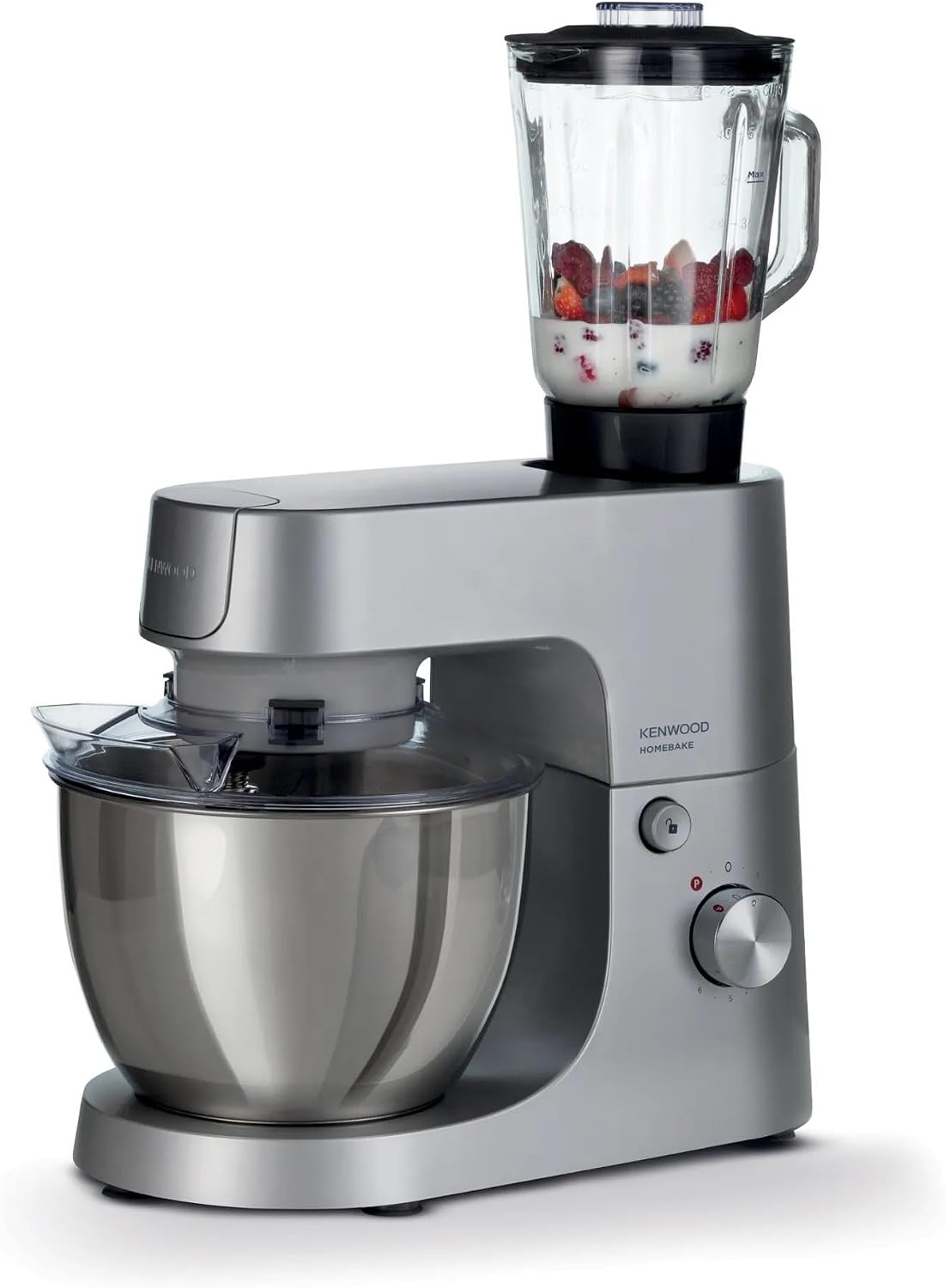 Kenwood HomeBake Stand Mixer with Blender - Silver KHH01.120SI 1